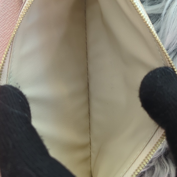 Louis Vuitton Damier Azur Portefeiulle Emilie Wallet In Rose Ballerine - Picture 11 of 17